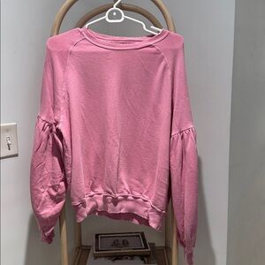 THE GREAT. Blush Knit Top
